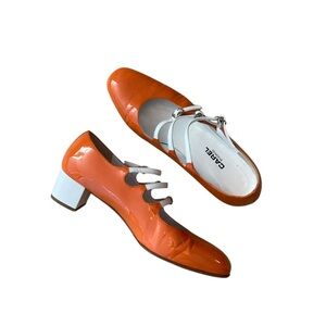 Carel Kina Orange and White sz40